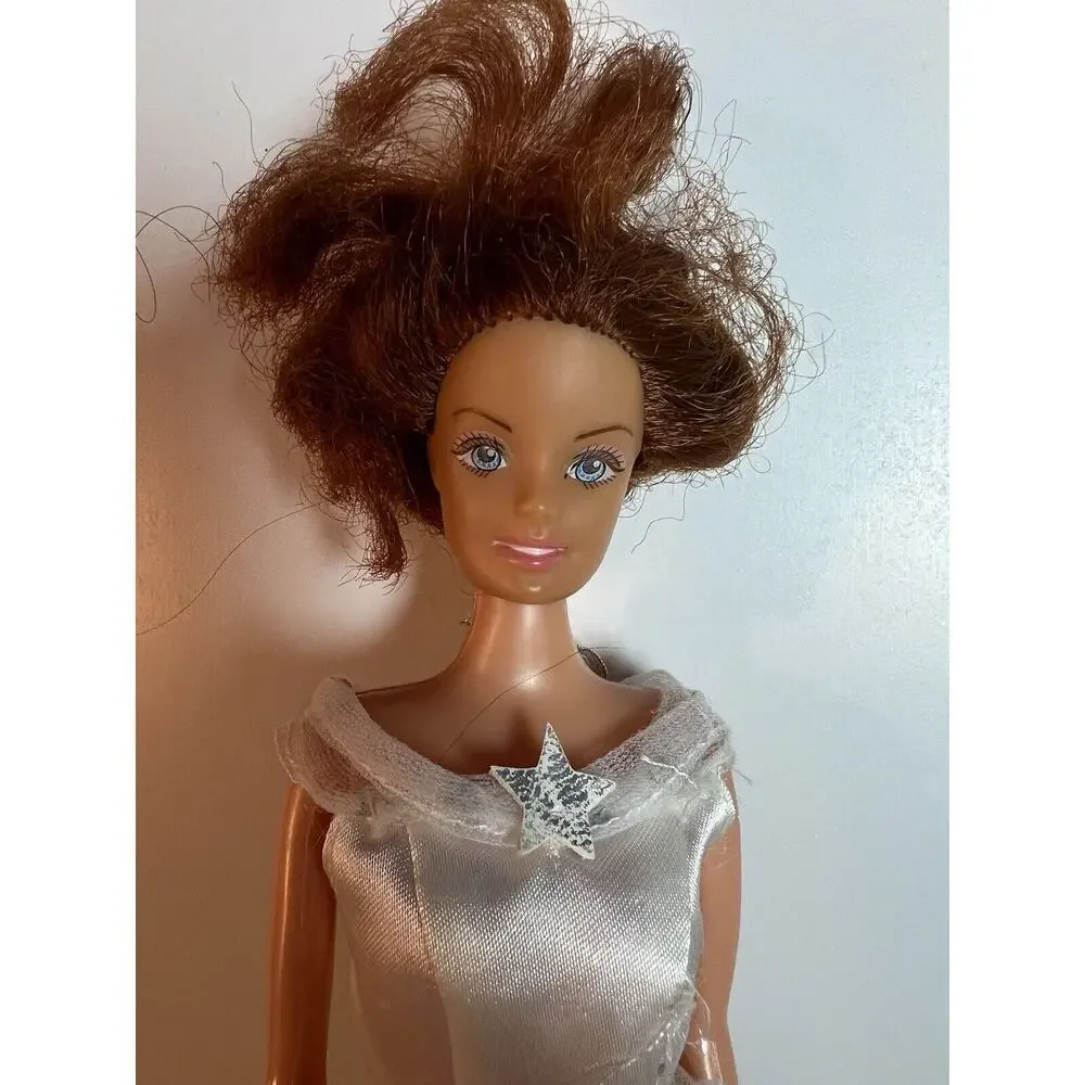 Red Hair Lovely Patsy Doll White Dress Vintage